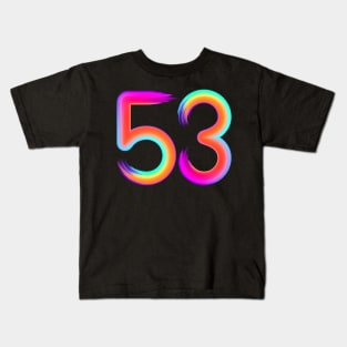 brushed 53 Kids T-Shirt